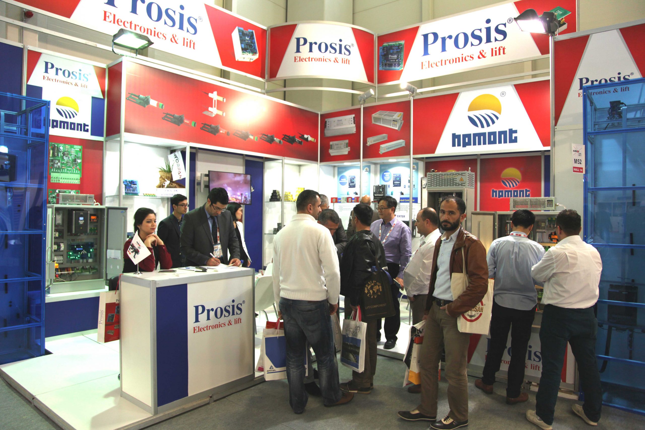 Scenes from us from Tüyap 2017 Elevator Fair.