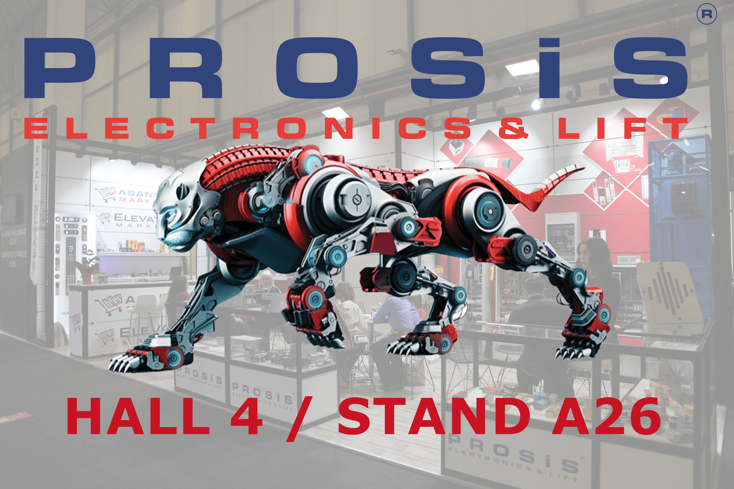 We look forward to seeing you at our Stand in Hall 4 / A26 at Asansör Istanbul Fair I, 15 - 18 May 2025.
