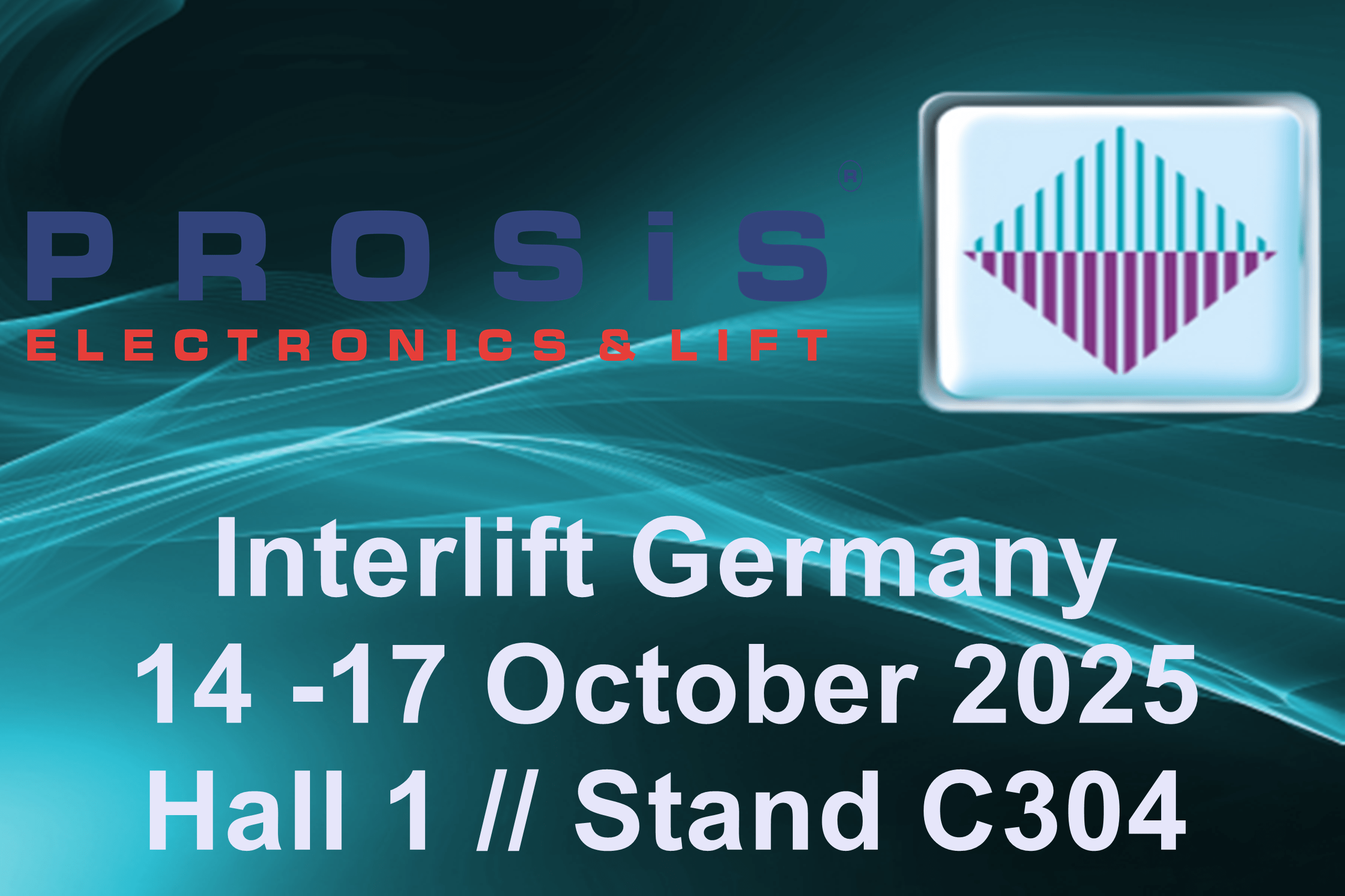 We are waiting for you at our stand at Interlift 14 -17 October 2025 Hall 1 // Stand No: C304.